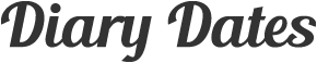 Diary dates heading