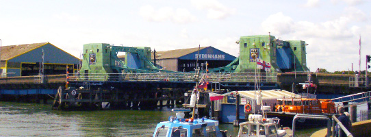 Poole old lifting bridge